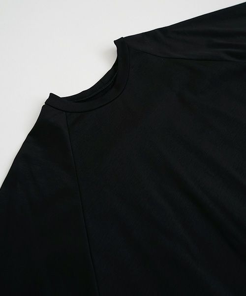 Mochi.モチ.raglan sleeve t-shirt [ms22-to-02/black]