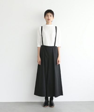 Mochi.モチ.suspender wide pants [mo-pt-01/black]