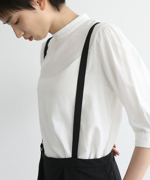 Mochi.モチ.suspender wide pants [mo-pt-01/black]