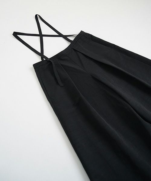 Mochi.モチ.suspender wide pants [mo-pt-01/black]