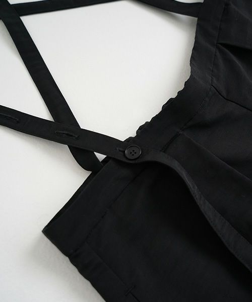Mochi.モチ.suspender wide pants [mo-pt-01/black]