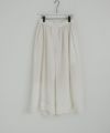 Mochi.モチ.cropped wide pants [mo-pt-01/white・]