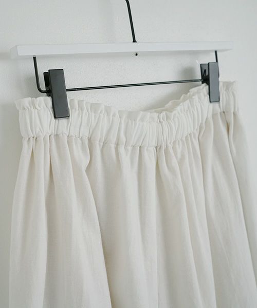 Mochi.モチ.cropped wide pants [mo-pt-01/white・]