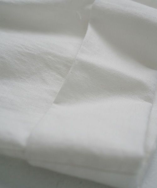 Mochi.モチ.cropped wide pants [mo-pt-01/white・]