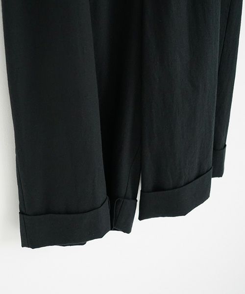 Mochi.モチ.cropped wide pants [mo-pt-01/black]