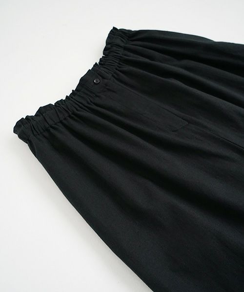 Mochi.モチ.cropped wide pants [mo-pt-01/black]