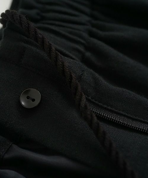 Mochi.モチ.cropped wide pants [mo-pt-01/black]