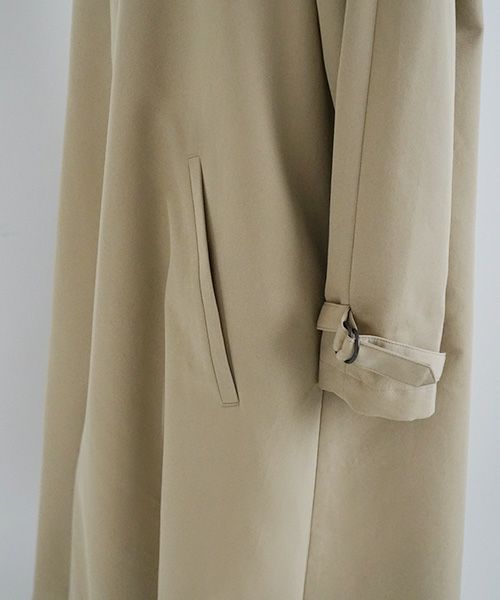 Mochi.モチ.tuck trench coat [mo-co-01/beige]