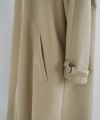 Mochi.モチ.tuck trench coat [mo-co-01/beige]