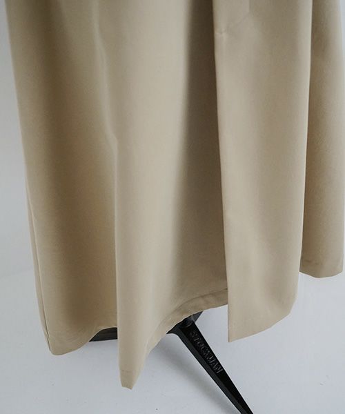 Mochi.モチ.tuck trench coat [mo-co-01/beige]