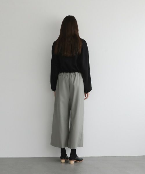 Mochi.モチ.wide pants [mo-pt-02-/green grey]