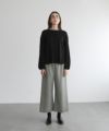 Mochi.モチ.wide pants [mo-pt-02-/green grey]