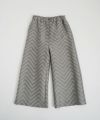 Mochi.モチ.Jacquard wide pants [mo-pt-03/green grey]