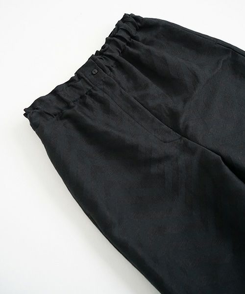 Mochi.モチ.Jacquard wide pants [mo-pt-03/black]