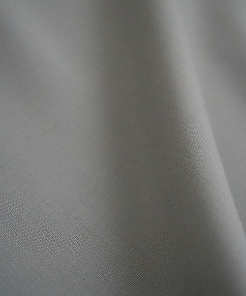 Mochi.モチ.v-neck dress [mo-op-02-/green grey]