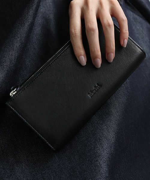 Mochi.モチ.long wallet [ma-pro-09-/black]