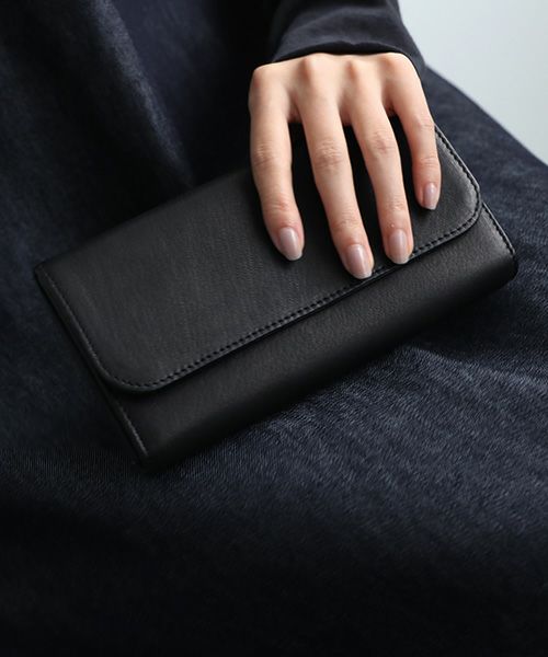 Mochi.モチ.long wallet [ma-pro-09-/black]