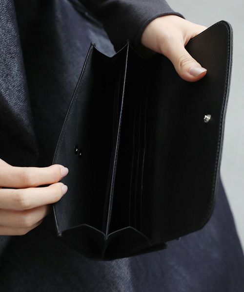 Mochi.モチ.long wallet [ma-pro-09-/black]