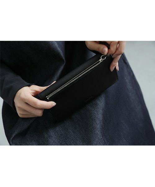 Mochi.モチ.long wallet [ma-pro-09-/black]