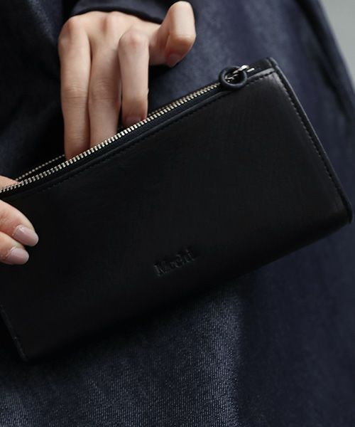 Mochi.モチ.long wallet [ma-pro-09-/black]