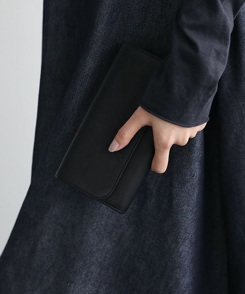 Mochi.モチ.long wallet [ma-pro-09-/black]