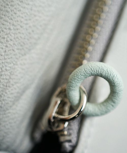 Mochi.モチ.long wallet [ma-pro-09-/grey green]