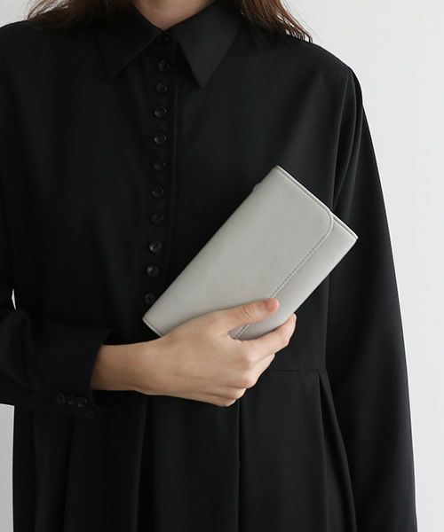 Mochi.モチ.long wallet [ma-pro-09-/grey green]
