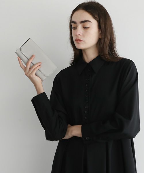 Mochi.モチ.long wallet [ma-pro-09-/grey green]