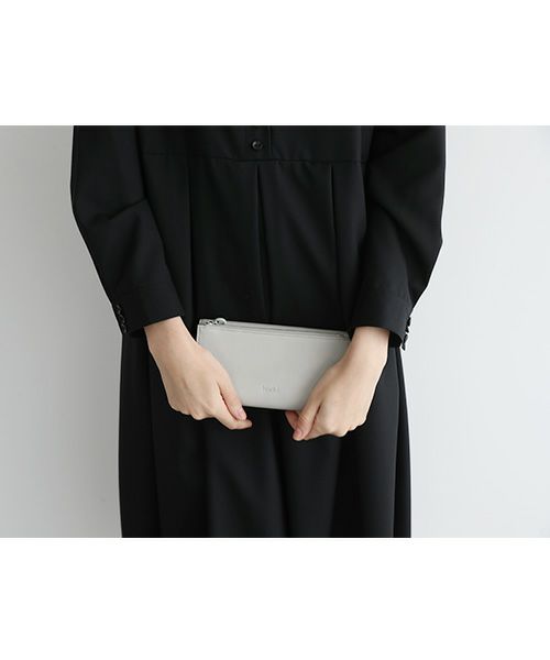 Mochi.モチ.long wallet [ma-pro-09-/grey green]
