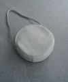 Mochi.モチ.circle shoulder bag [ma-pro-10-/grey green・]