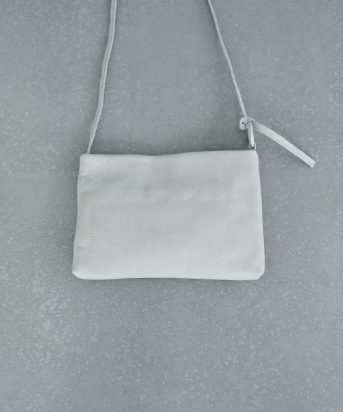Mochi.モチ.horizontal bag [ma-pro-11/grey green]