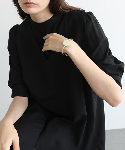 Mochi/モチ.【限定】nejicommu × Mochi.GEM CHAIN BRACELET [gold・]