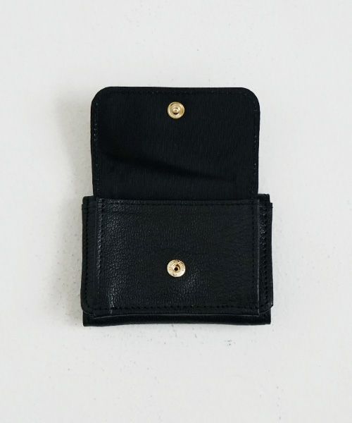 AHCAHCUM.あちゃちゅむ.お目目の財布 【black】