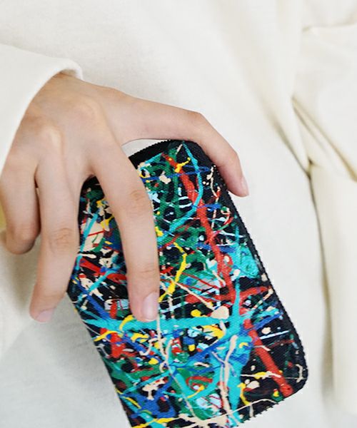 macromauro マクロマウロ.SPLASH WALLET R [BLACK]_