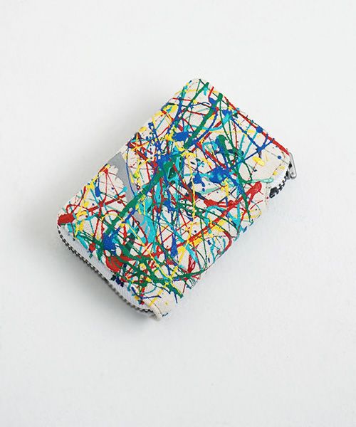 macromauro マクロマウロ.SPLASH WALLET R [ECRU]_