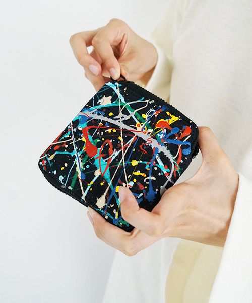 macromauro マクロマウロ.SPLASH WALLET [BLACK]_