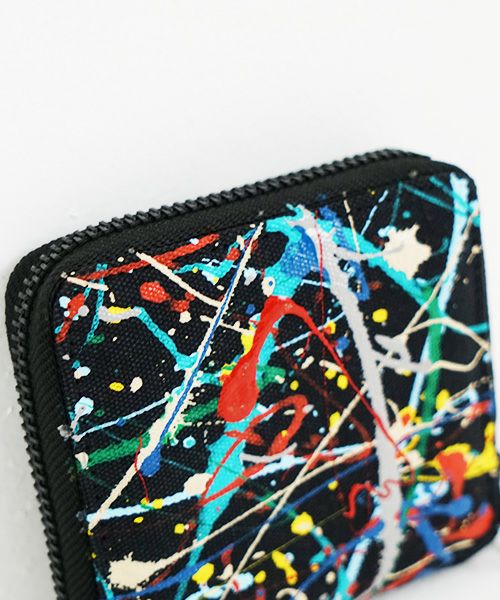 macromauro マクロマウロ.SPLASH WALLET [BLACK]_