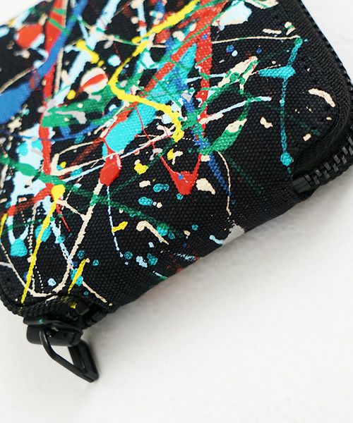 macromauro マクロマウロ.SPLASH WALLET [BLACK]_