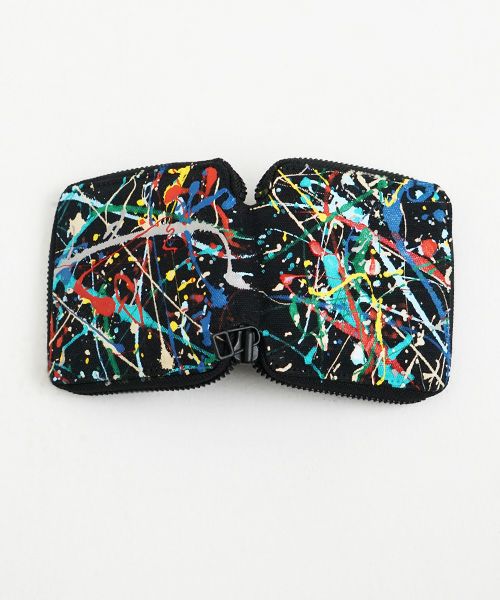 macromauro マクロマウロ.SPLASH WALLET [BLACK]_