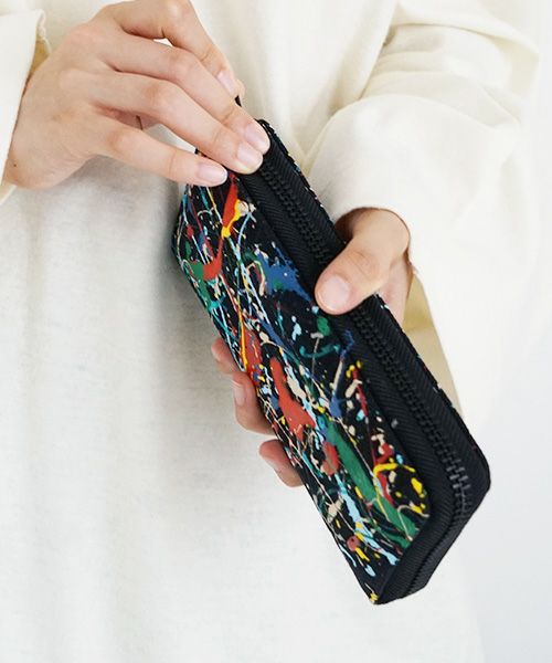 macromauro マクロマウロ.SPLASH WALLET M [BLACK]