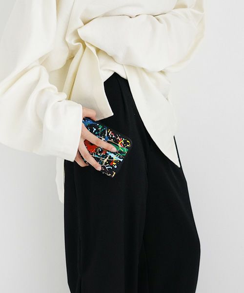 macromauro マクロマウロ.SPLASH WALLET M [BLACK]