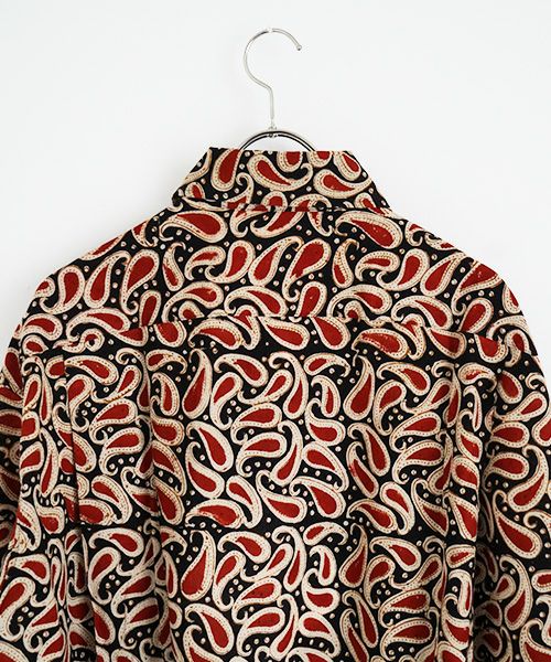 Edwina Hoerl.エドウィナホール.HEMD FREIHEITSLIEBE [17/EH44SH-03/BLOCK PRINT paisley]_