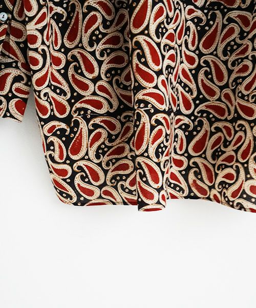Edwina Hoerl.エドウィナホール.HEMD FREIHEITSLIEBE [17/EH44SH-03/BLOCK PRINT paisley]_