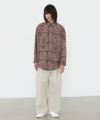 Edwina Hoerl.エドウィナホール.HEMD FREIHEITSLIEBE [17/EH44SH-03/BLOCK PRINT paisley]_