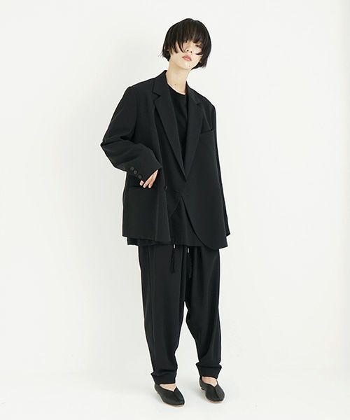 dauerbrenner.ダワーブレンナー.SAKKO DOPPELREIHERE [01B/D44J-02/black]_