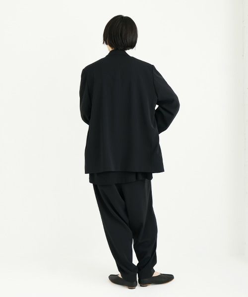 dauerbrenner.ダワーブレンナー.SAKKO DOPPELREIHERE [01B/D44J-02/black]_