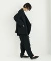 dauerbrenner.ダワーブレンナー.SAKKO DOPPELREIHERE [01B/D44J-02/black]_