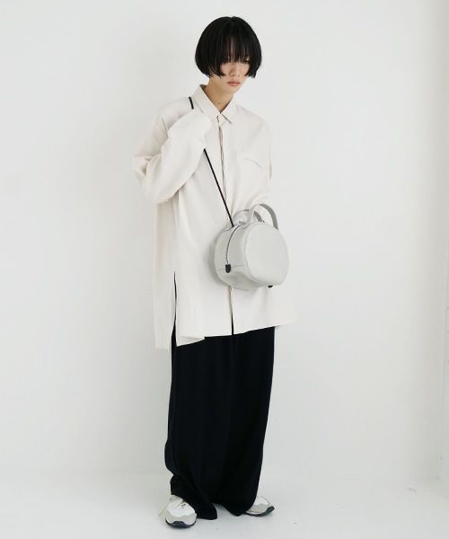 macromauro マクロマウロ.DRAM BAG S [GREY]_