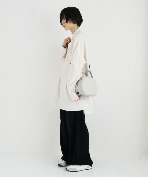 macromauro マクロマウロ.DRAM BAG S [GREY]_