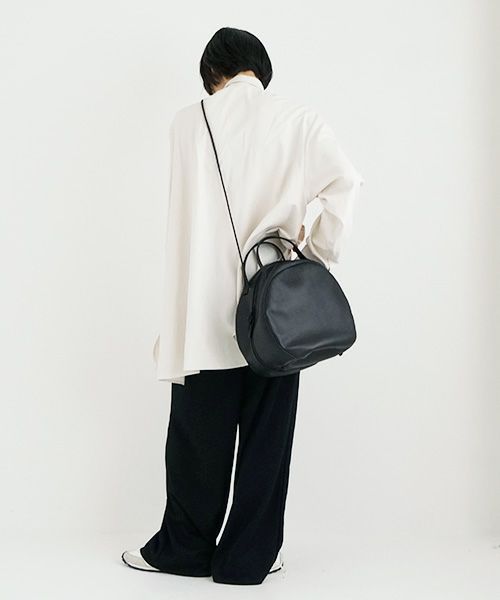 macromauro マクロマウロ.DRAM BAG M [BLACK]_